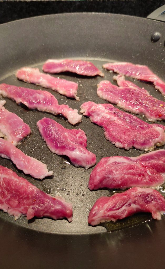 paella de carne de cerdo