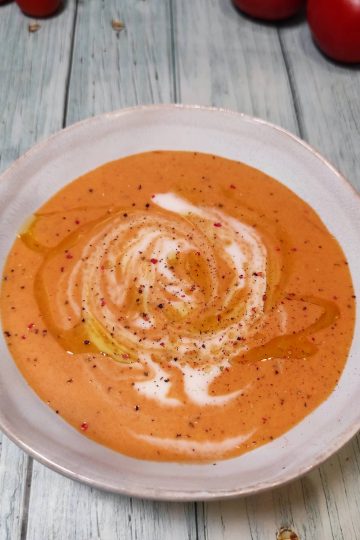 Receta sopa de tomate